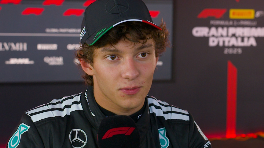 Antonelli hoping to ‘fight for the top five’ in his home Grand Prix at Monza